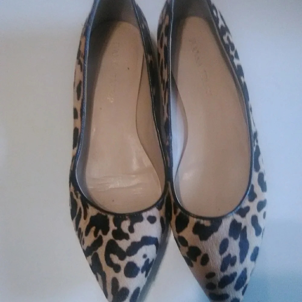 Ivanka Trump ShoesLeoprdl Animal Print Cal Hair  .